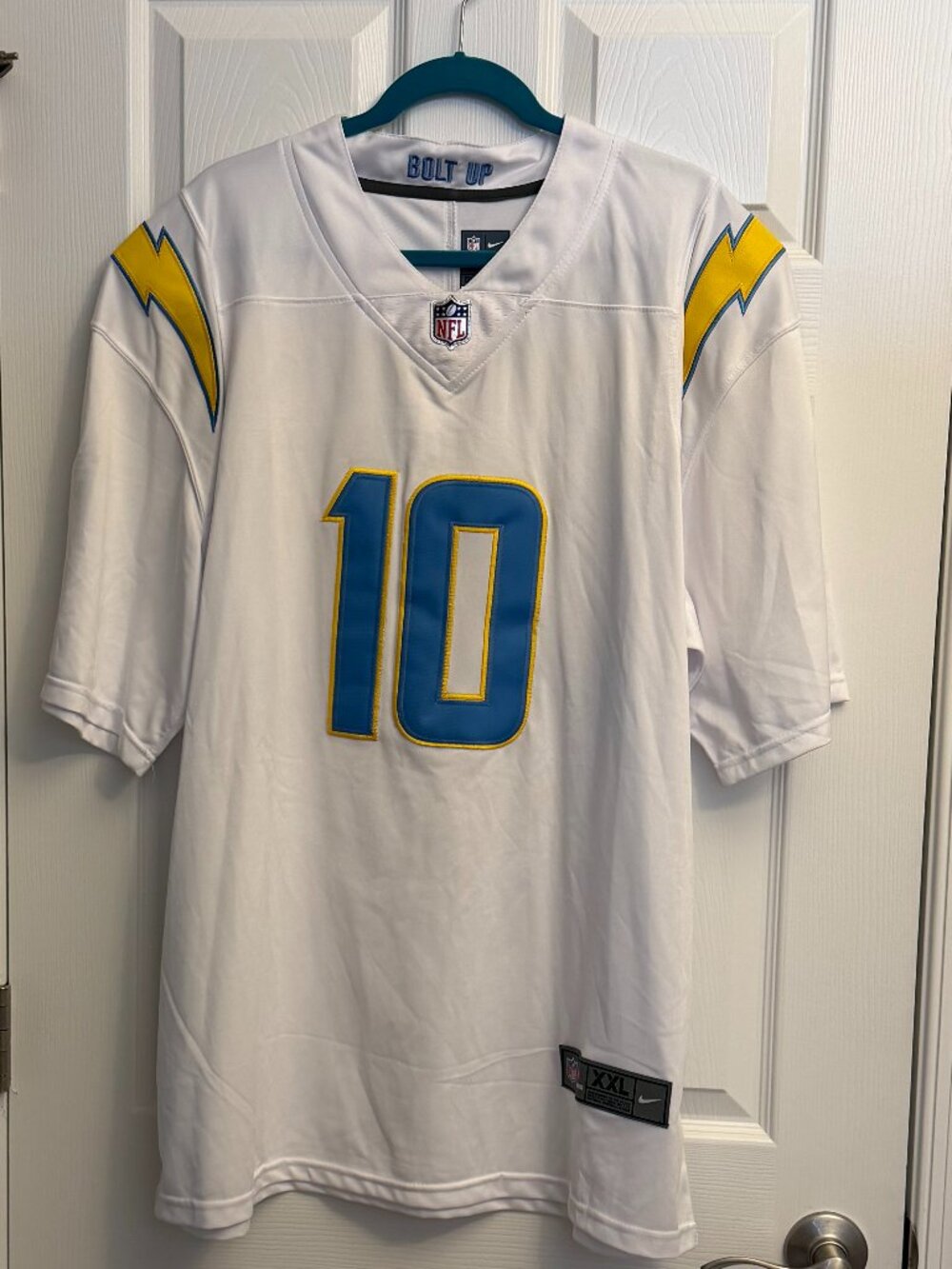 NFL LA Chargers football jersey Herbert #10 (XXL)
